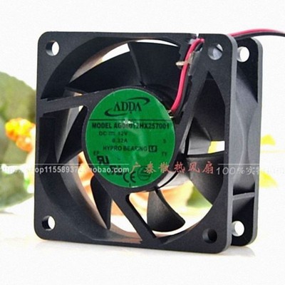 原装ADDA协禧 AG06012HX257001 6025 6CM 12V 0.32A 机箱散热风扇