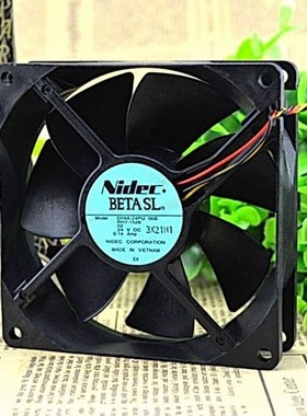 Nidec D09A-24PU 06B RH7-1526 24V 0.14A 9CM 9025 变频器 风扇