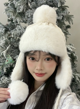 NO1.NW26年新品【粉丝专享】麻花双层帽秋冬帽