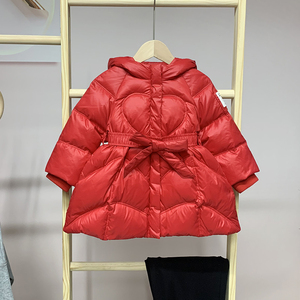 禾雪海娃娃儿童新款羽绒服加厚2023童装洋气外套中长款冬新装B172