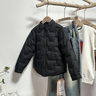 盈湖儿童羽绒服短款校服神器