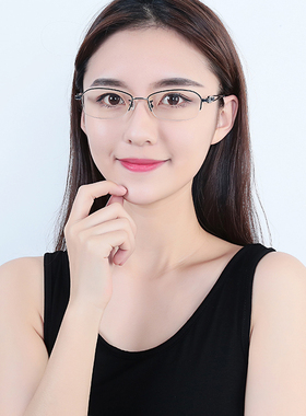 专柜正品PORTS宝姿优雅气质金属半框女款近视眼镜架时尚POF11706