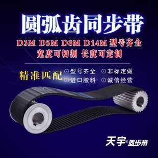 同步带齿形带工业皮带20M2140齿数107 车站检测机 尾气测功机皮带