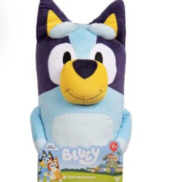 跨境新品bluey talking plush布鲁依狗一家宾果狗音乐毛绒玩具