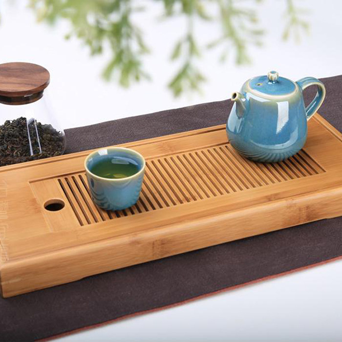 宜龙台湾竹制茶托盘