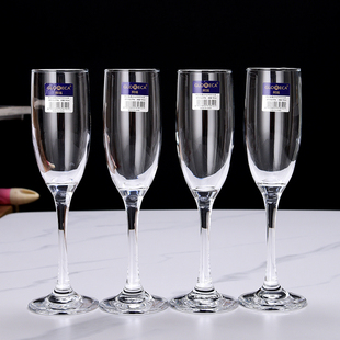 柯瑞香槟杯子玻璃酒杯高脚杯无铅水晶香槟杯加厚气泡酒杯酒杯子