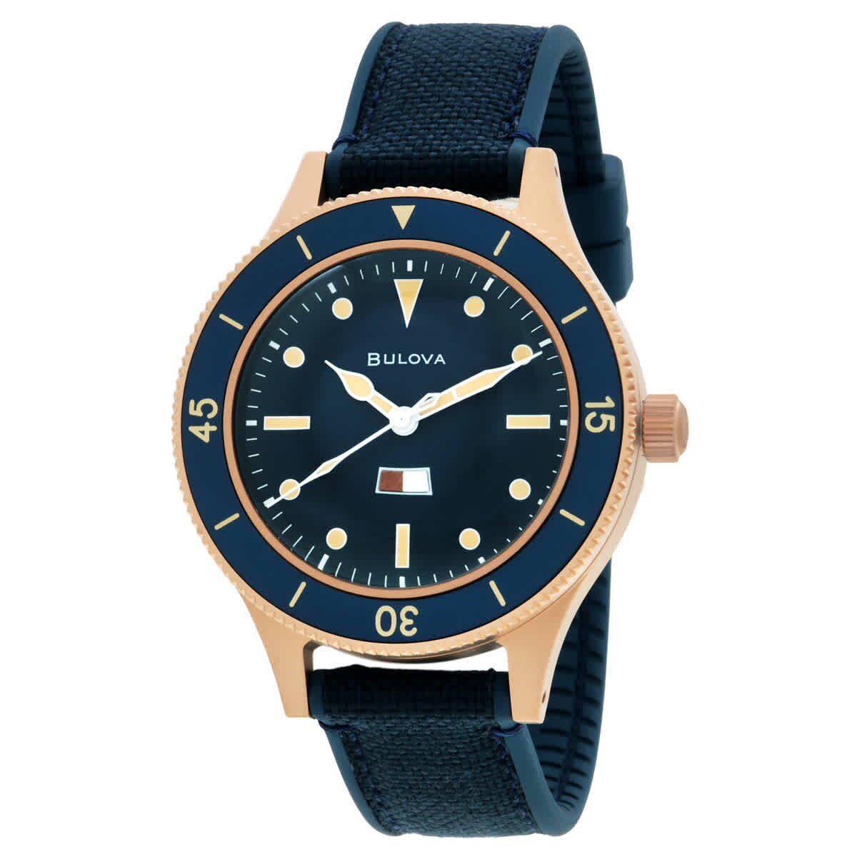 美国代购宝路华Bulova 98A325男手表Mil Ships 150th周年纪念特别