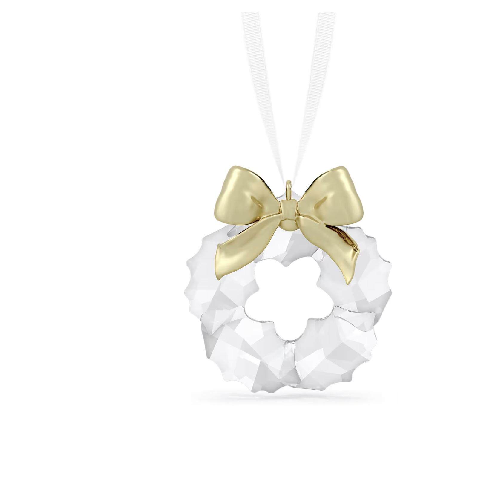 SWAROVSKI施华洛世奇水晶节日Magic Wreath装饰金色5702436