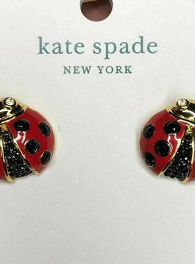 Kate Spade New York Little瓢虫Studs耳环Jewelry