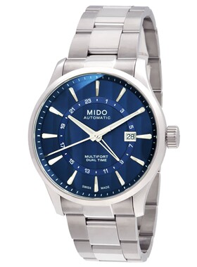 美国代购美度Mido M0384291104100男手表Multifort双时间自动机械