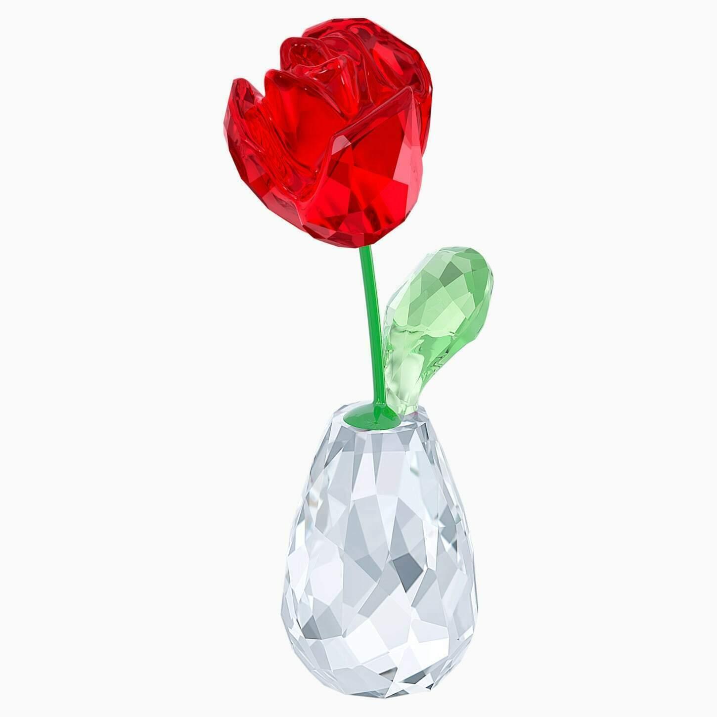 SWAROVSKI施华洛世奇花的梦想红色玫瑰5254323 5723648
