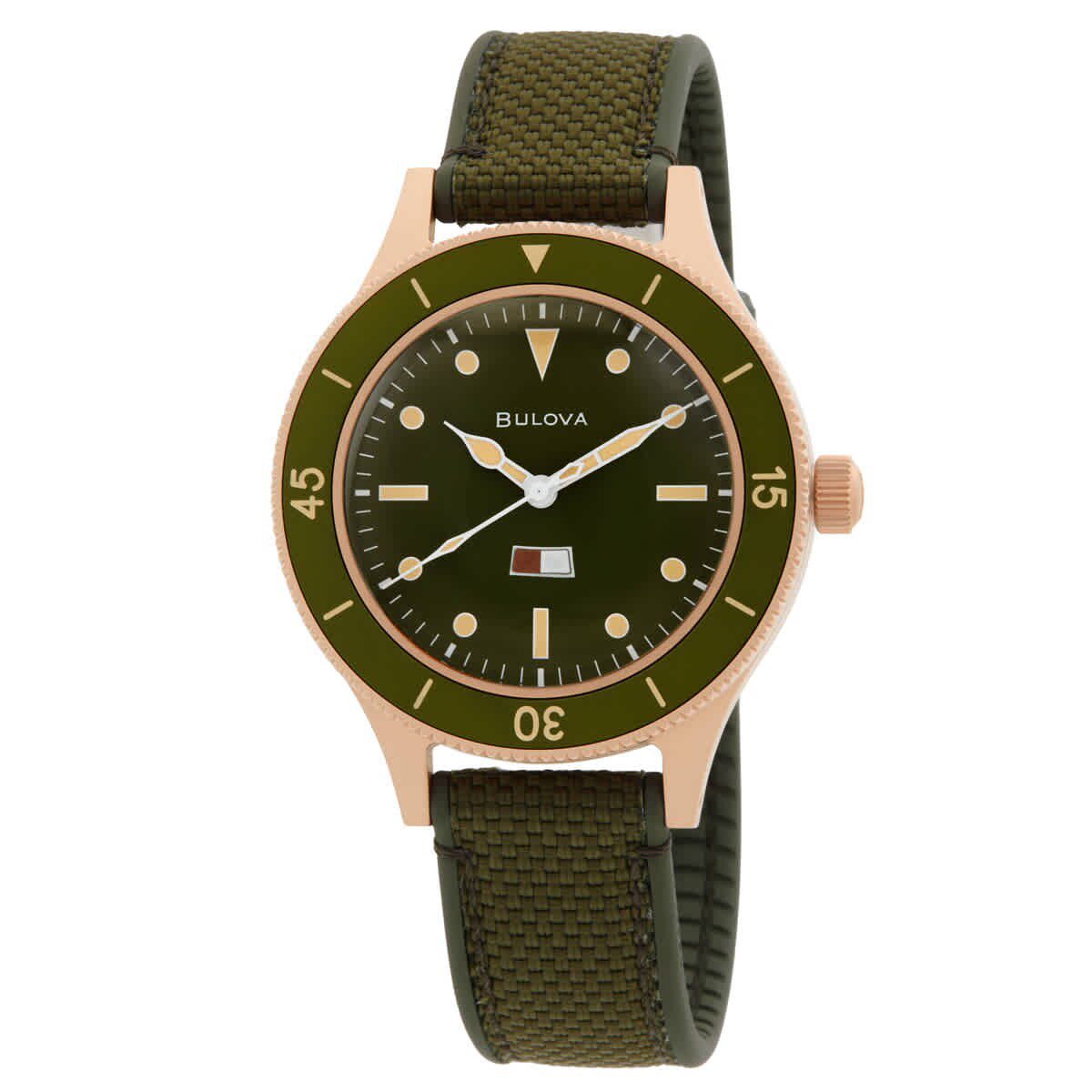 美国代购宝路华Bulova 98A324男手表Mil Ships 150th周年纪念特别