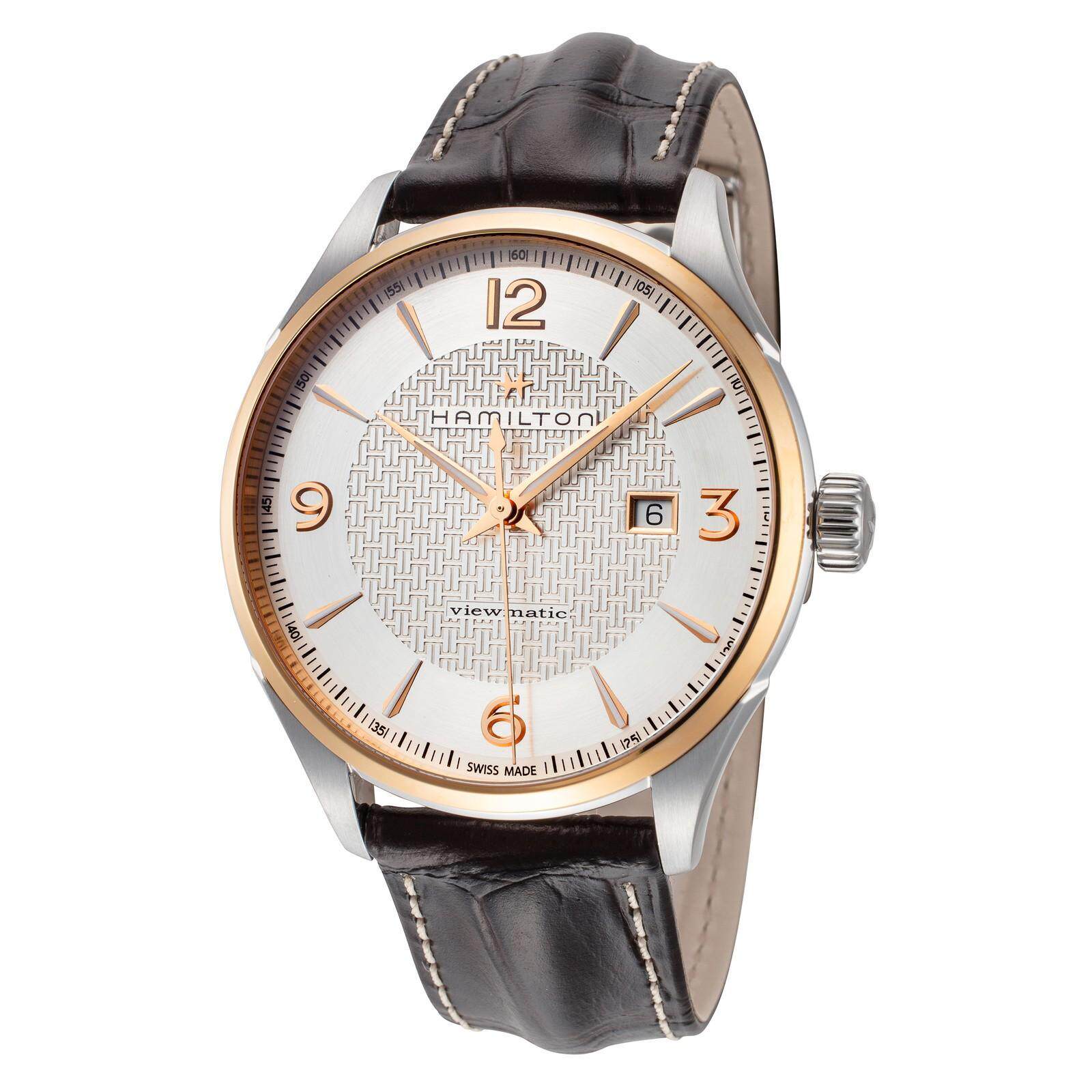 Hamilton汉米尔顿男士Jazzmaster 44mm自动机械表H42725551