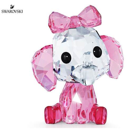 SWAROVSKI施华洛世奇Cheery大象Bow水晶雕像5622152