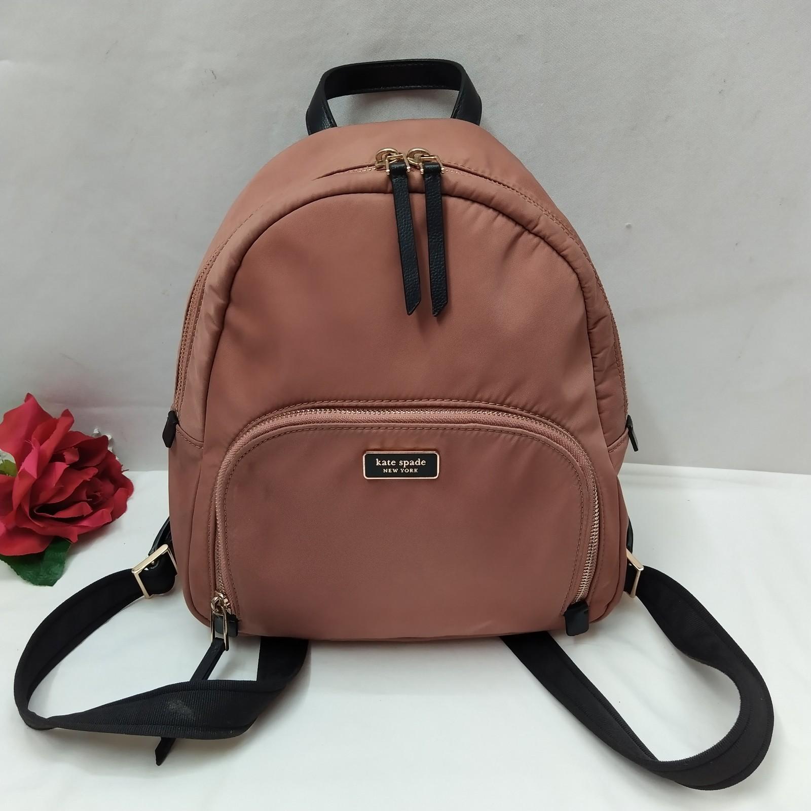 kate spade new york通用款女包棕色尼龙Zipper Closure