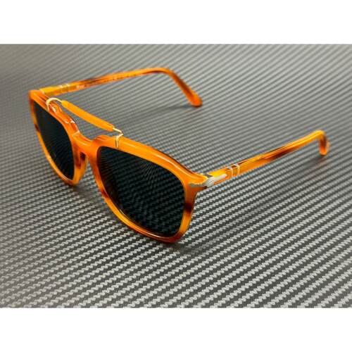 Persol PO0203S 960 R5条纹棕色蓝色中性55 mm太阳眼镜