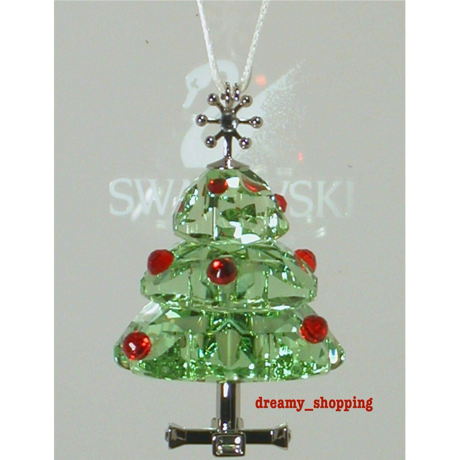 SWAROVSKI施华洛世奇圣诞树Peridot水晶雕像装饰904990