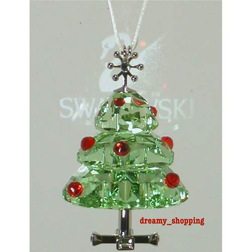 SWAROVSKI施华洛世奇圣诞树Peridot水晶雕像装饰904990