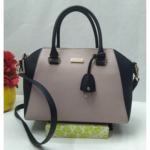 kate spade new york通用款女包小袋Tilden撞色米色黑色
