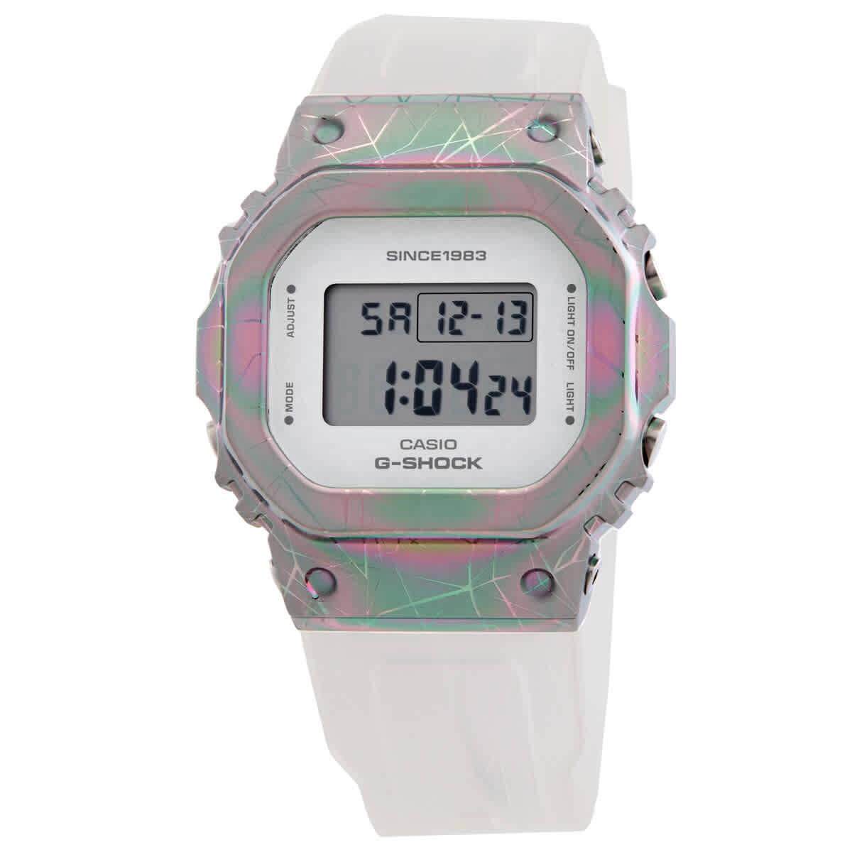 Casio卡西欧Casio GM-S5640GEM-7DR女手表Shock闹钟石英