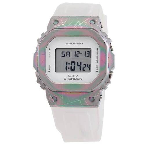 Casio卡西欧Casio GM-S5640GEM-7DR女手表Shock闹钟石英
