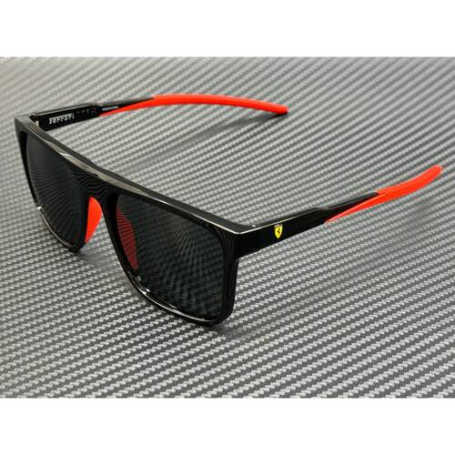Ferrari法拉利FZ6006 501 87黑灰色男士58 mm太阳眼镜