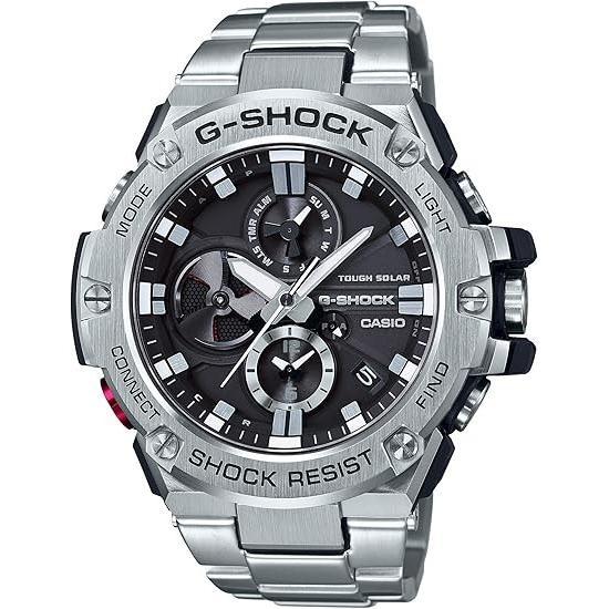 CASIO卡西欧G Shock GST B100D 1ADR男士石英手表不锈钢表带