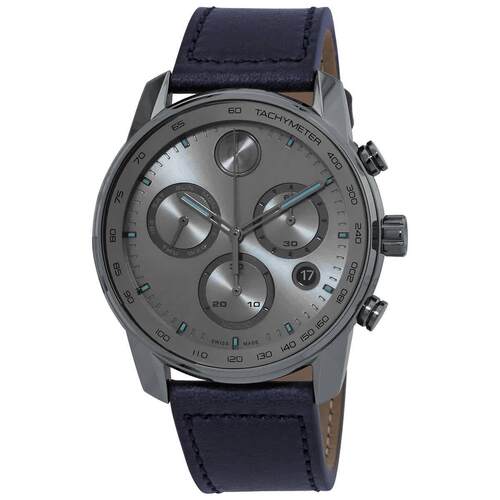 摩凡陀表Movado 3600909男手表Bold Verso计时表石英灰