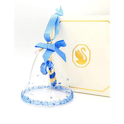 施华洛世奇Swarovski摆件Candy Cane inside Bell Ornament Gl