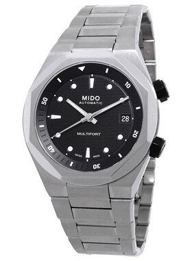 美度Mido M047.507.11.051.00男手表Multifort 8 Two Crown