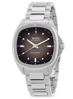 美度Mido M0493071108100女手表Multifort TV自动机械黑色