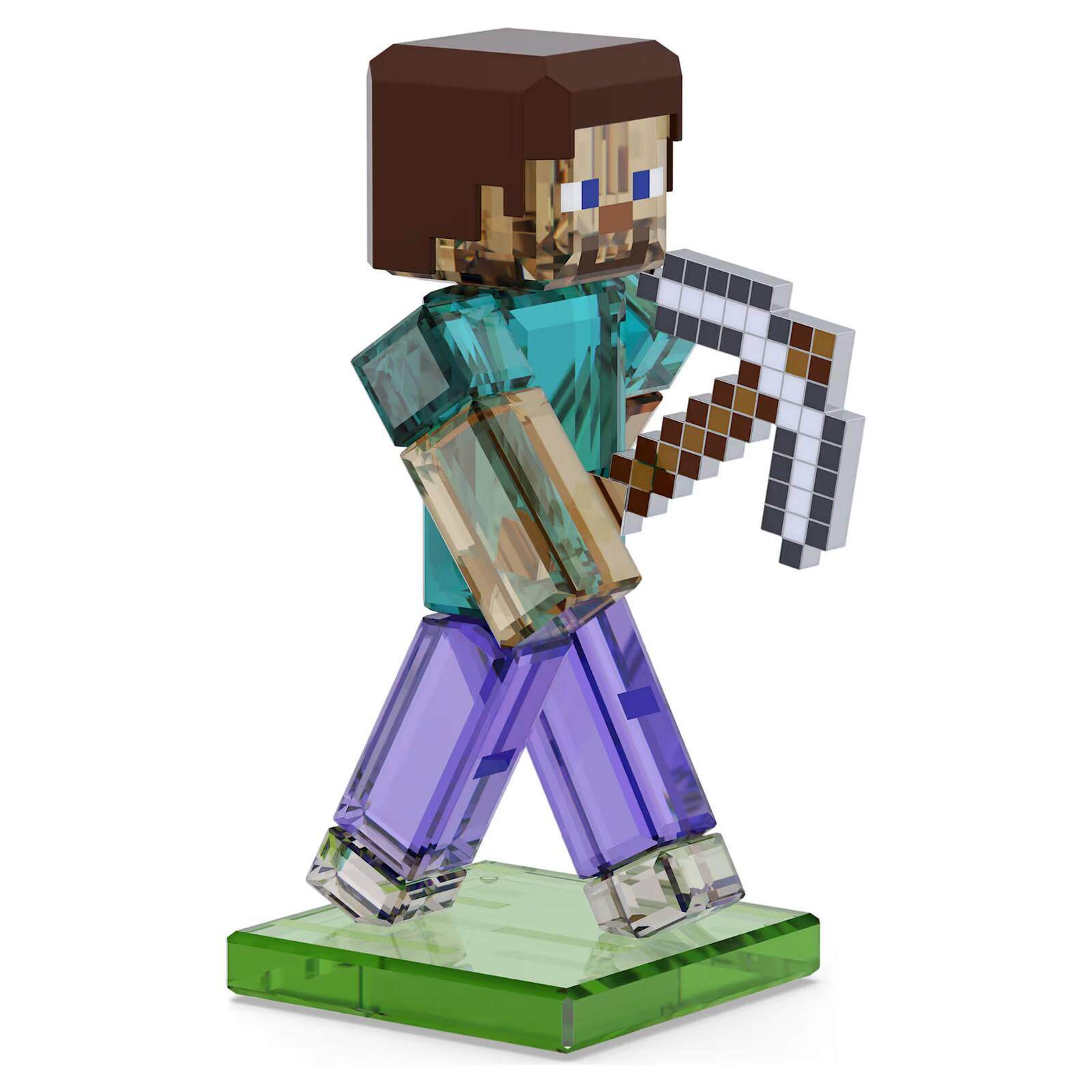 SWAROVSKI施华洛世奇Minecraft Steve摆件装饰彩色的5701272