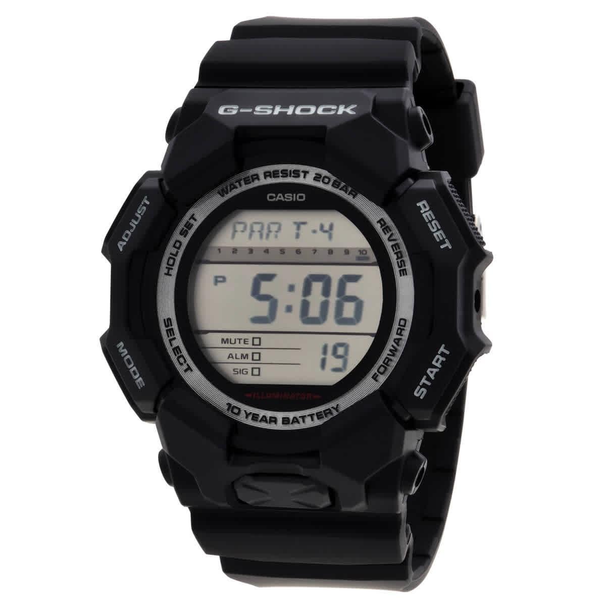 Casio卡西欧Casio GD-010-1DR男手表Shock闹钟世界时石英