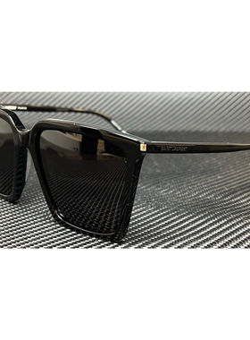 SAINT LAURENT圣罗兰SL 474 001黑色方形56 mm女士太阳眼镜