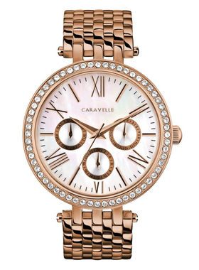 宝路华Bulova 44N111女手表Caravelle女士Modern日期Day