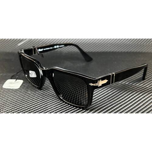 Persol PO3272S 95 48黑色深灰偏光男士55 mm太阳眼镜