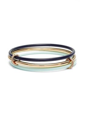 Kate Spade New York in Connected套装of three Bangles手镯