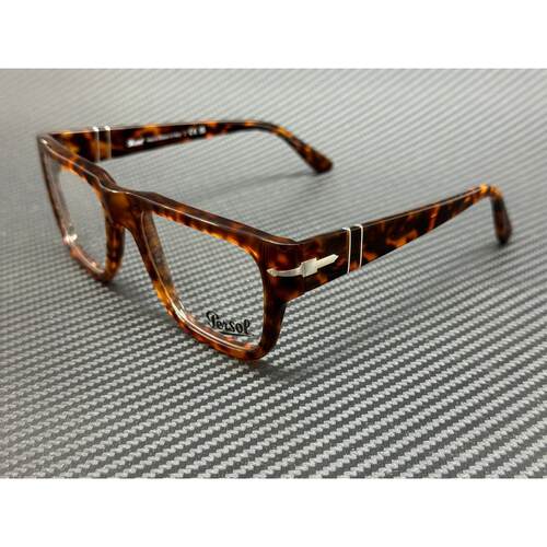 Persol PO3348V 24棕色棕色中性55 mm近视眼镜框架