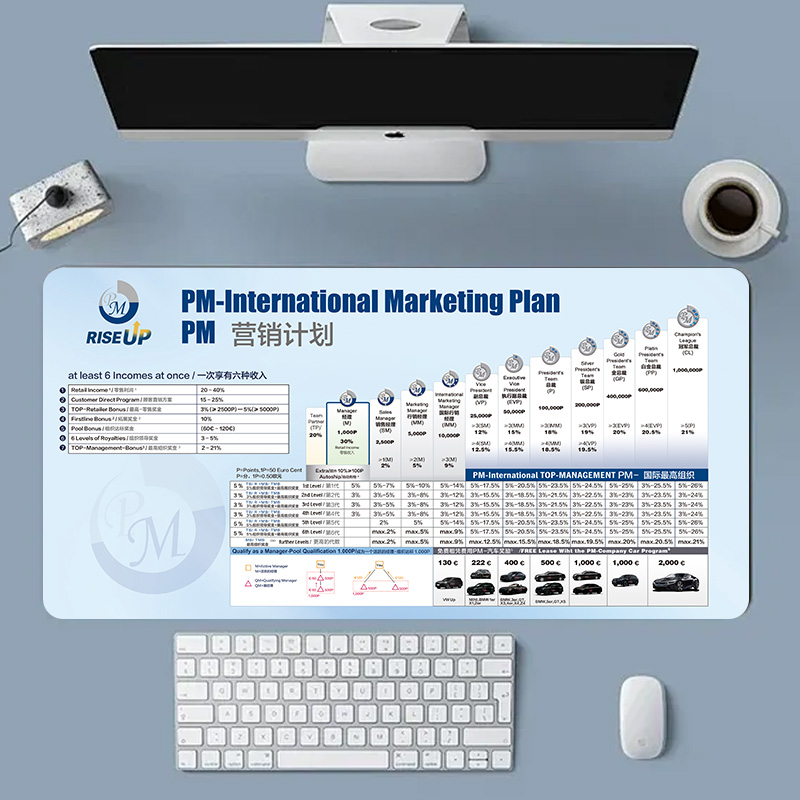 定制PMFitLine事业鼠标垫