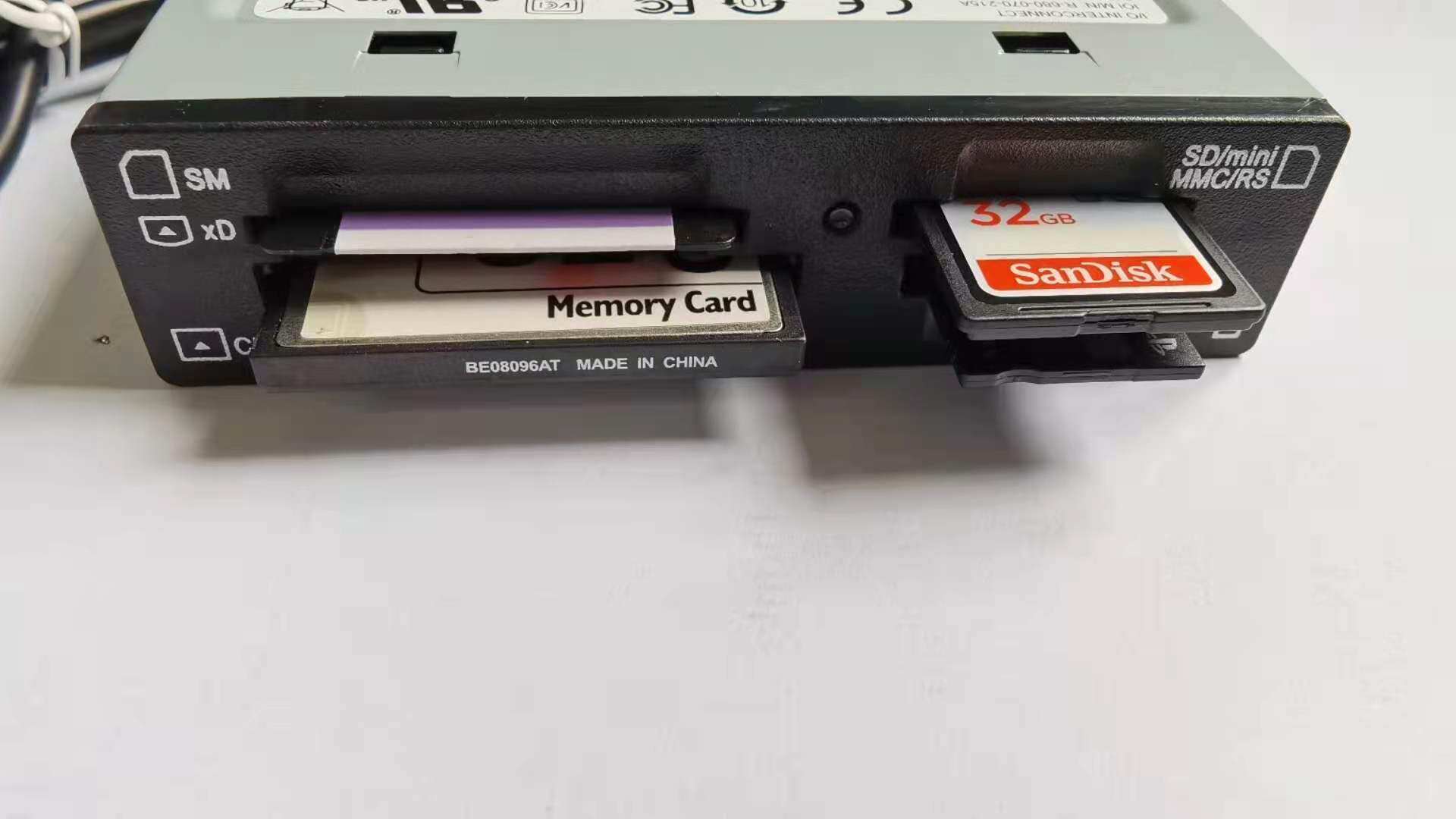SMARTMEDIA 카드 리더기 SM 카드 ID 카드 USB2.0 고속 다기능 읽기 가능 CF SD MS XD 카드