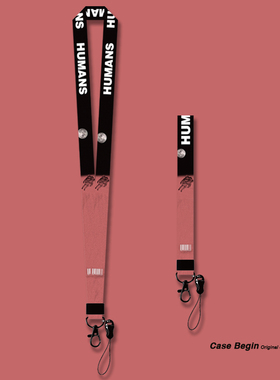 Roz3原创宇航员手机挂绳防丢宽版钥匙链长短绳可拆卸腕带胸牌绳