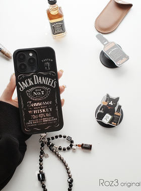 杰克丹适用于苹果17promax磁吸手机壳黑边16Pro软边硬背15手感舒适14Pro全包防摔magsafe配手链