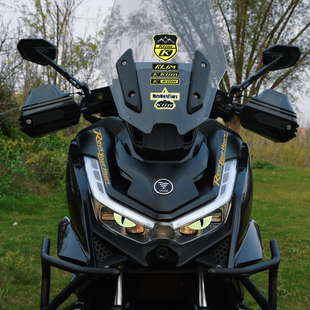 适用无极SR250GT车头拉花改装饰贴纸防水风挡贴大灯猫眼轮毂贴