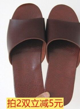 真牛皮夏季凉拖鞋舒服室内特价