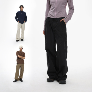 咆哮野兽 黑色宽松户外伞兵裤 男裤 裤 arch 工装 roaringwild 美式