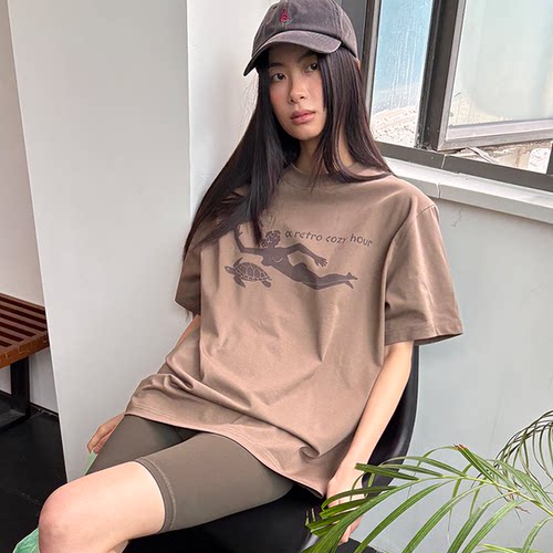 roaringwild速干凉感印花短袖t恤