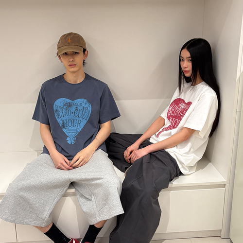 roaringwild a arch 咆哮野兽 印花上衣美式情侣装国潮短袖T恤男