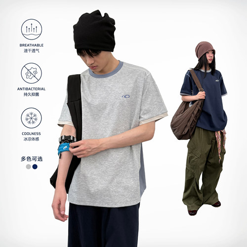 ROARINGWILD凉感速干短袖t恤