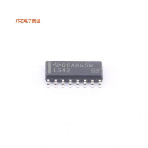 SN74LS42D -||全新原装SN74LS42 4 线 BCD 至 10 线十进制