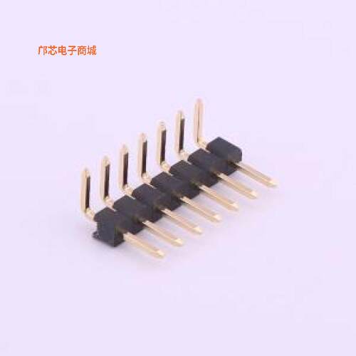 X4611WR-07I-C40D28 -[(全新弯插,P=2mm高U镀金抗氧化